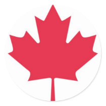 Maple Leaf stickers