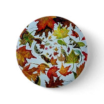 Maple Leaf Vortex painting buttons by patsarts Maple Leaf Vortex painting buttons