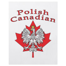 Maple Leaf With Polish Canadian flyers