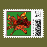 Maple Leaf with Sunflowers Postage stamps
