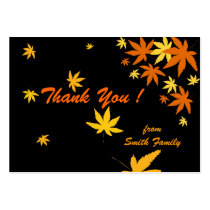 Maple leaves business cards