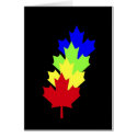 Maple Leaves - Canada cards