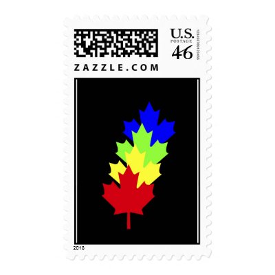 Maple Leaves - Canada Stamps by lonvig