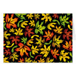 maple leaves cards