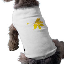 maple leaves pet clothing