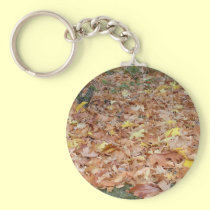 Maple leaves in the fall keychains