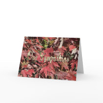Maple Leaves Sympathy card by MakaraPhotos Maple Leaves Sympathy card