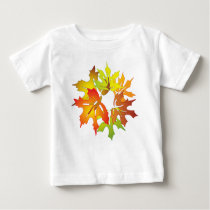maple leaves t-shirts by VioDeSign maple leaves t-shirts