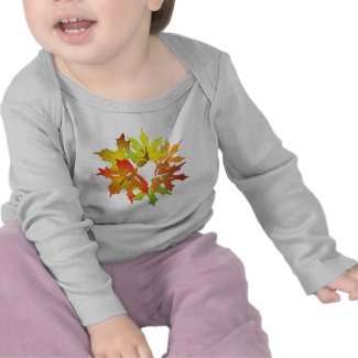 maple leaves shirt