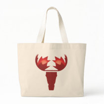 Maple Moose Jumbo Tote Bag