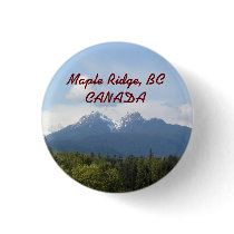 Maple Ridge, BC, CANADA Souvenir Button by rgerull Maple Ridge, BC, CANADA Souvenir Button