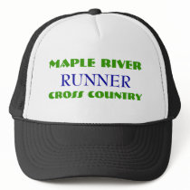 Maple River, Cross Country, RUNNER hats by dswendt Maple River, Cross Country, RUNNER hats