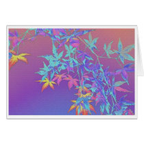 Maple Series: Purple cards by pnwsun Maple Series: Purple cards