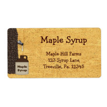 Maple Syrup Label