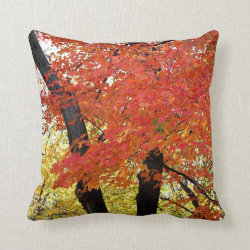 Maple Tree Autumn Pillows