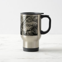 Maple Tree Inkblot Photograph Mugs