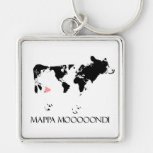 Mappa Mooooondi Keychain