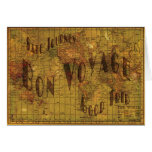 Mapping My Travels Greeting Card