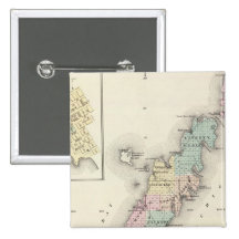 Maps of Door County, Sturgeon Bay and Jenny Pin