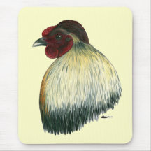 Mapuche Huastec Rooster Mousepads