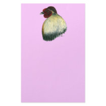 Mapuche Huastec Rooster Personalized Stationery