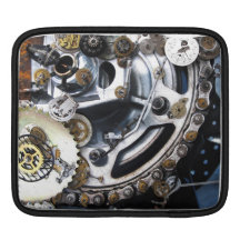 Máquina de Dieselpunk Steampunk con los engranajes Fundas Para iPads