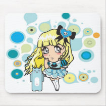 Mara Chibi Blue mousepads