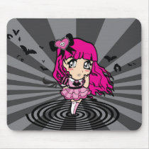 Mara Chibi Pink mousepads