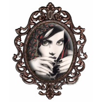 "Mara" Martini Tears Gothic Fantasy Top t-shirts by mykajelina "Mara" Martini Tears Gothic Fantasy Top t-shirts