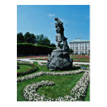 Marabell Gardens, Salzburg, Austria  flowers Postcard