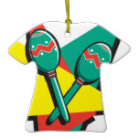 maracas christmas tree ornament