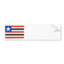 Maranhão, Brazil Flag bumper stickers by Vexillophile Maranhão, Brazil Flag bumper stickers