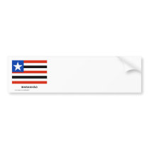 Maranhão, Brazil Flag Bumper Sticker
