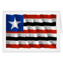 Maranhão, Brazil Waving Flag cards