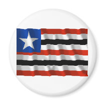 Maranhão, Brazil Waving Flag magnets