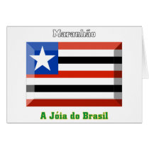 Maranhão Flag Gem cards by Vexillophile Maranhão Flag Gem cards
