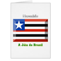Maranhão Flag Gem cards by Vexillophile Maranhão Flag Gem cards