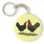Marans Black Copper keychains