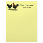 Marans Black Copper Custom Letterhead
