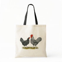 Marans:  Cuckoo Pair Tote Bag