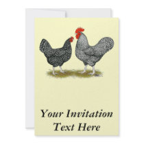 Marans:  Cuckoo Pair Invitations
