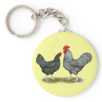 Marans:  Cuckoo Pair Keychain