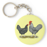 Marans:  Cuckoo Pair keychains