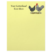Marans:  Cuckoo Pair Letterhead