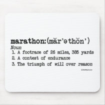Marathon Defnition Mousepad