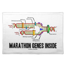 Marathon Genes Inside (DNA Replication) Placemat
