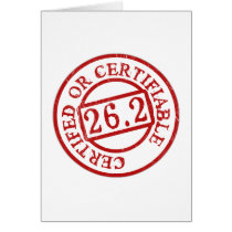 Marathon Stamp of Approval cards