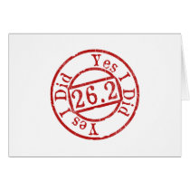 Marathon Stamp of Approval cards