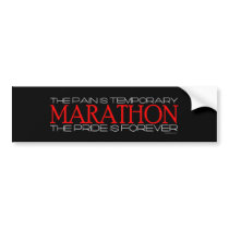 Marathon - The Pride is Forever bumper stickers
