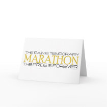 Marathon - The Pride is Forever – Congratulations cards